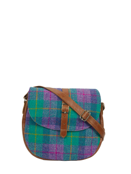 Harris Tweed Catriona Bag A0222 (Tan Leather)