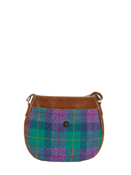 Harris Tweed Catriona Bag A0222 (Tan Leather)