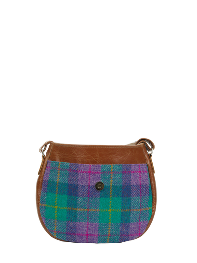 Harris Tweed Catriona Bag - A0222 (Tan Leather)