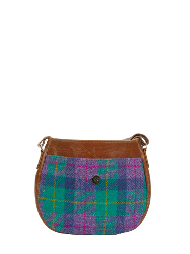 Harris Tweed Catriona Bag - A0222 (Tan Leather)
