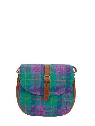 Harris Tweed Catriona Bag - A0222 (Tan Leather)