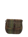 Harris Tweed Catriona Bag - A086 (Brown Leather)