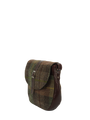 Harris Tweed Catriona Bag - A086 (Brown Leather)