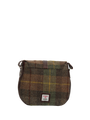 Harris Tweed Catriona Bag - A086 (Brown Leather)