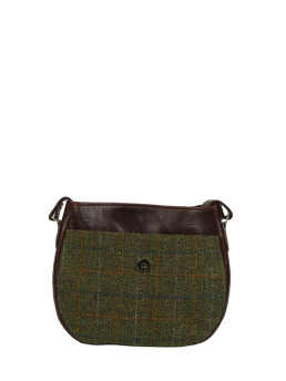 Harris Tweed Catriona Bag HB103 (Brown Leather)