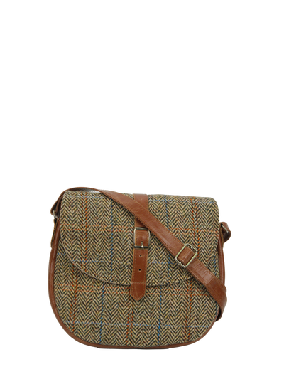 Harris Tweed Catriona Bag HB133 (Tan Leather)