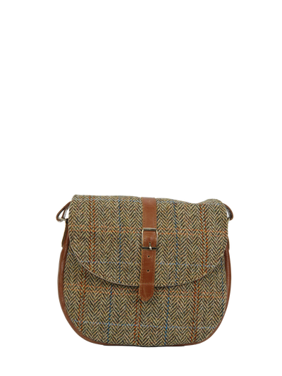 Harris Tweed Catriona Bag HB133 (Tan Leather)