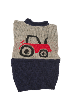 Childrens Crew Neck Jumper Tractor