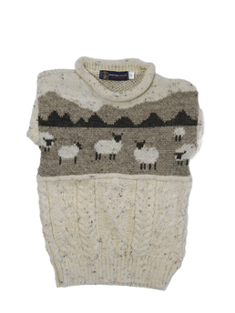 Childrens Jumper Sheep Scene