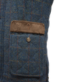 Harris Tweed Chuck Country Gilet Blue Multi