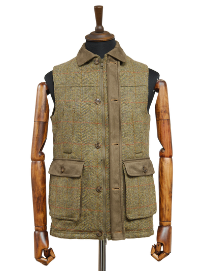 Harris Tweed Chuck Country Gilet - HB67