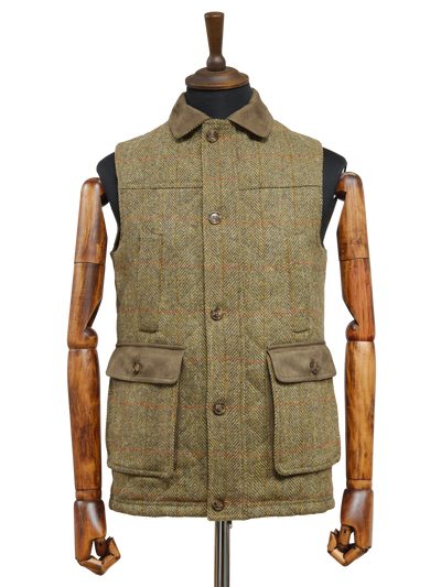 Harris Tweed Chuck Country Gilet - HB67
