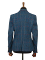 Harris Tweed Claire Jacket - Blue Check