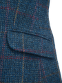 Harris Tweed Claire Jacket - Blue Check