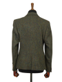 Harris Tweed Claire Jacket - Forest Green Herringbone