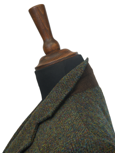 Harris Tweed Claire Jacket - Forest Green Herringbone