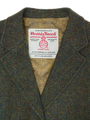 Harris Tweed Claire Jacket - Forest Green Herringbone