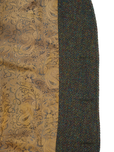 Harris Tweed Claire Jacket - Forest Green Herringbone