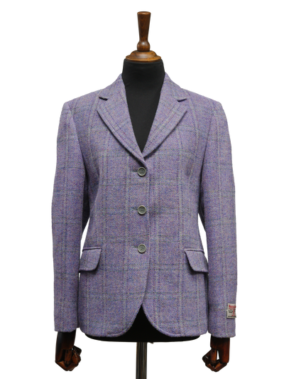 Harris Tweed Claire Jacket Lilac Check