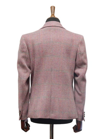 Harris Tweed Claire Jacket Pink Check