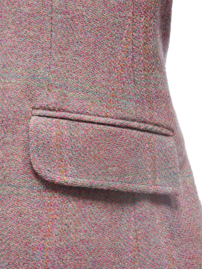 Harris Tweed Claire Jacket Pink Check