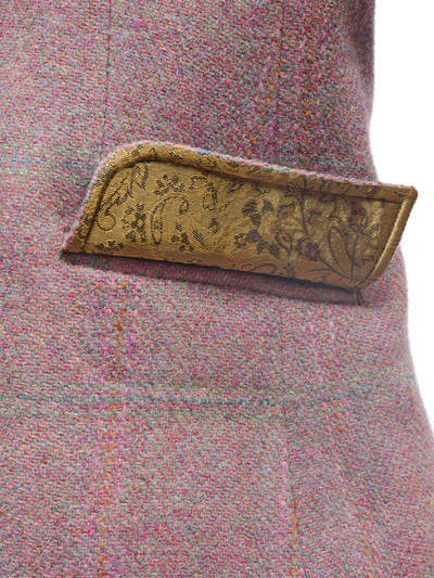 Harris Tweed Claire Jacket Pink Check