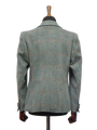 Harris Tweed Claire Jacket Teal Check