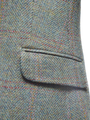 Harris Tweed Claire Jacket Teal Check