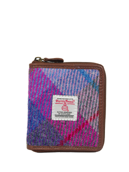 Harris Tweed Compact Zip Wallet A0114