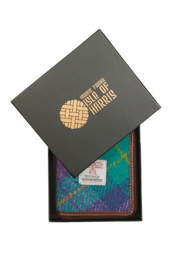 Harris Tweed Compact Zip Wallet - A0222
