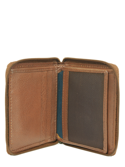 Harris Tweed Compact Zip Wallet A0222