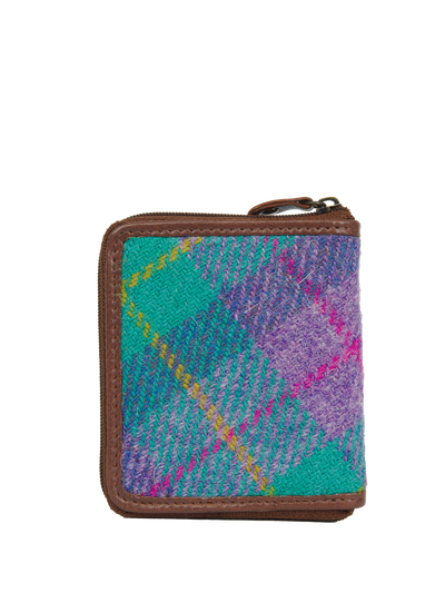Harris Tweed Compact Zip Wallet A0222