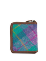 Harris Tweed Compact Zip Wallet A0222