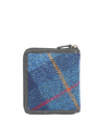 Harris Tweed Compact Zip Wallet A075