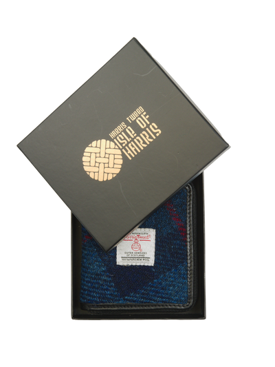 Harris Tweed Compact Zip Wallet A075