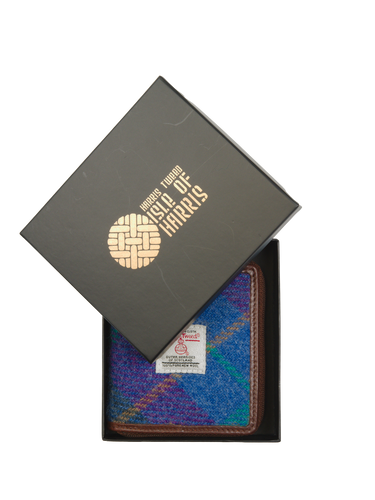 Harris Tweed Compact Zip Wallet - A085