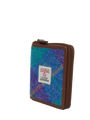 Harris Tweed Compact Zip Wallet A085