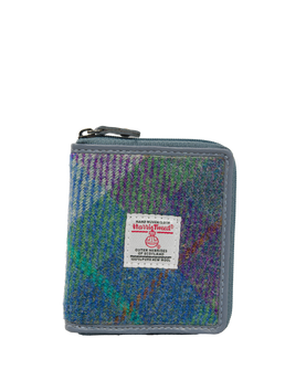 Harris Tweed Compact Zip Wallet A0173