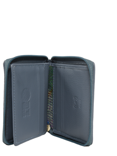 Harris Tweed Compact Zip Wallet A0173
