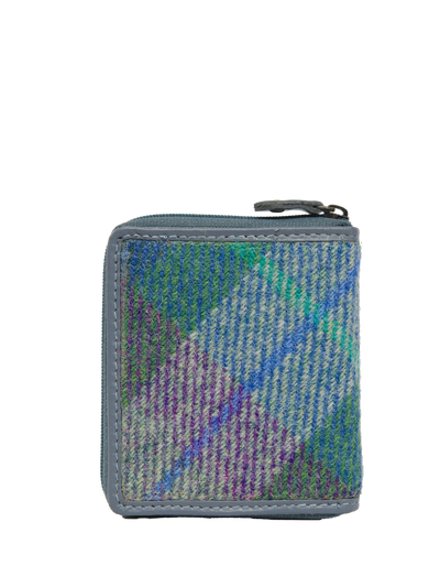 Harris Tweed Compact Zip Wallet A0173