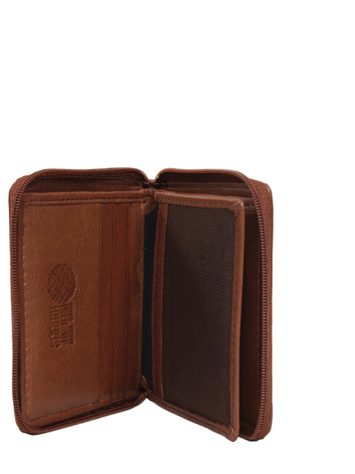 Harris Tweed Compact Zip Wallet A017
