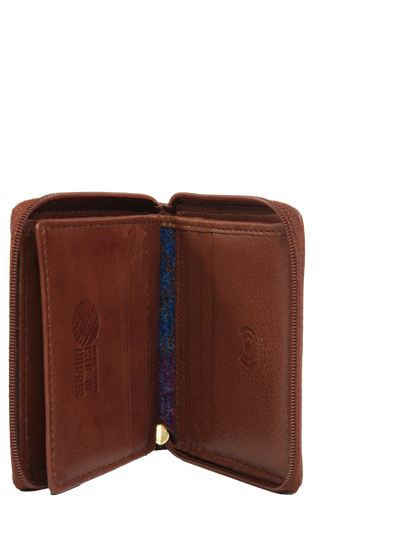 Harris Tweed Compact Zip Wallet A0195