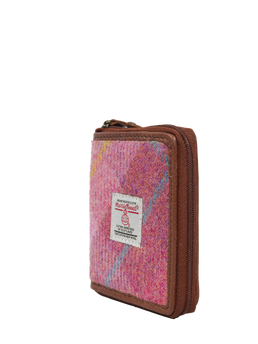 Harris Tweed Compact Zip Wallet A0223