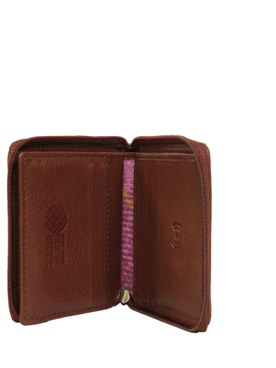 Harris Tweed Compact Zip Wallet A0223