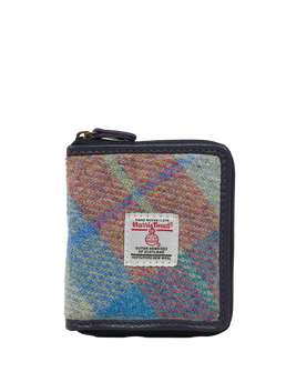 Harris Tweed Compact Zip Wallet A0226