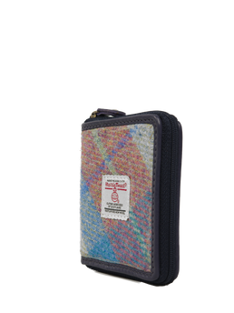 Harris Tweed Compact Zip Wallet A0226