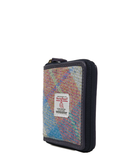 Harris Tweed Compact Zip Wallet A0226