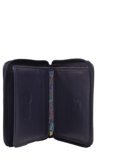 Harris Tweed Compact Zip Wallet A0226