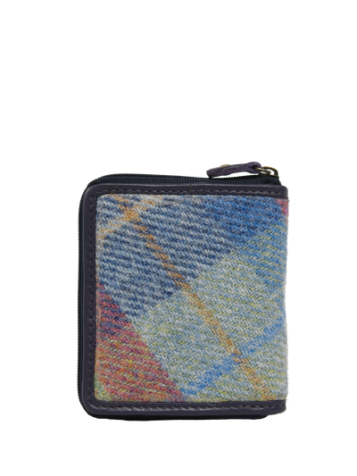 Harris Tweed Compact Zip Wallet A0226
