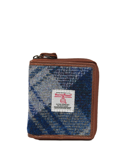 Harris Tweed Compact Zip Wallet A0237